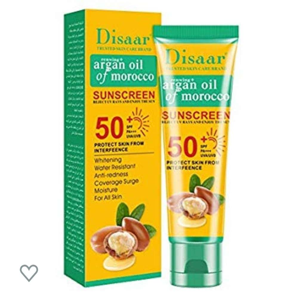 Disaar Argan Oil Of Morocco Sunscreen 50+