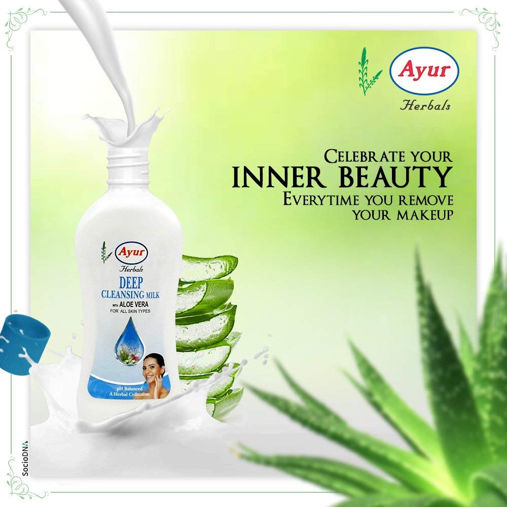 Ayur Deep Pore Cleansing Milk 100ml